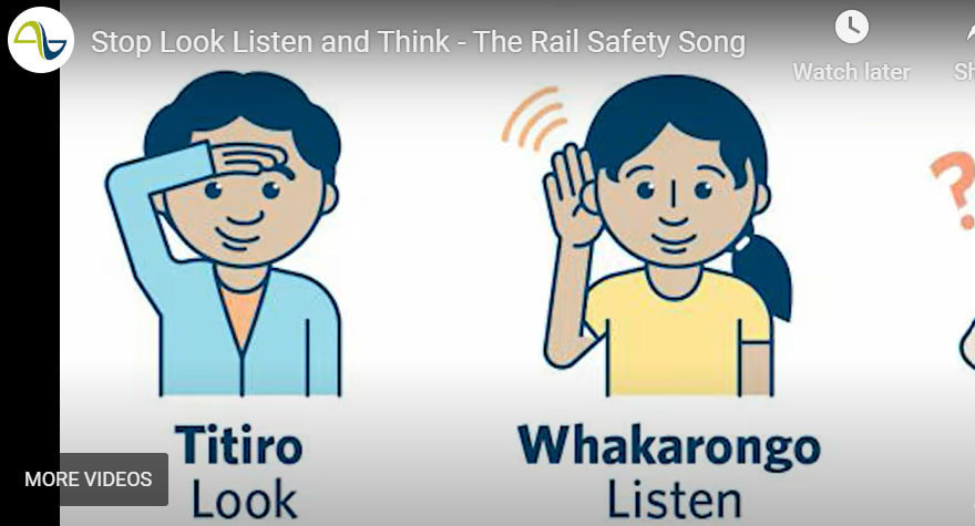 Rail safety song